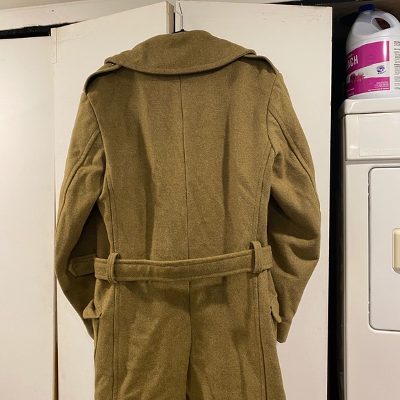 Rolled neck peacoat by Ben Sherman Plectrum series - Picture 3 of 6